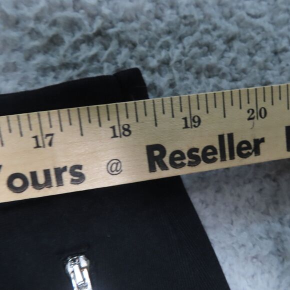 Ralph Lauren Active Pants XL Black Zipped Pockets Straight Leg Cotton Trouser - Picture 5 of 9